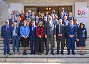 Гувернерот Славески на конференција во Тирана: Водиме претпазлива монетарна политика и подготвени сме да им одговориме на сите потенцијални ризици