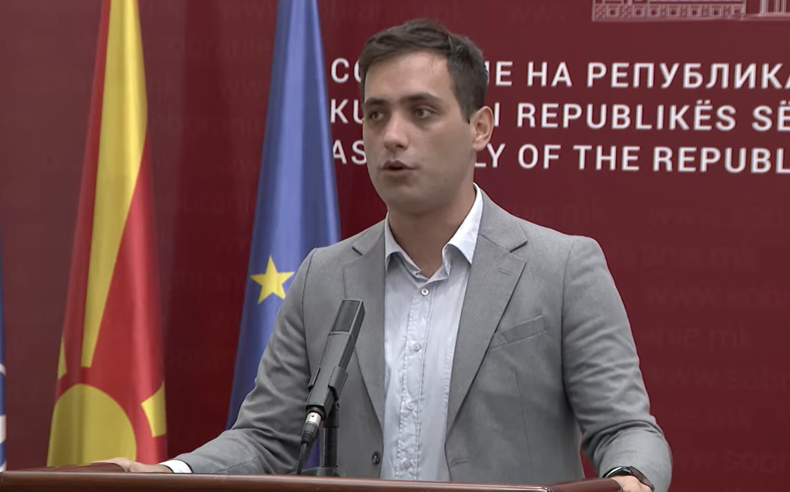 ВРЕМЕ Е ГЛАСОТ НА НАРОДОТ ДА БИДЕ СТАВЕН ВО ЦЕНТАРОТ: Мециновиќ од Левица најави иницијатива за измени на Изборниот законик