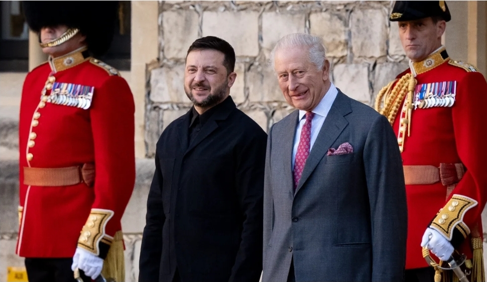 Зеленски: Кралот Чарлс влијаеше врз Трамп повеќе да ја поддржи Украина