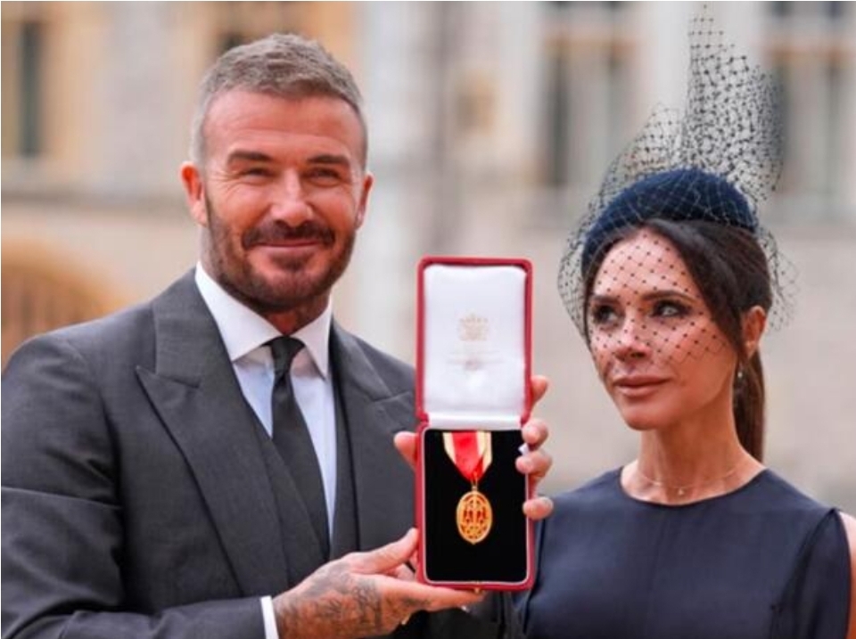 Бекам стана витез: Не можам да опишам колку многу ми значи ова