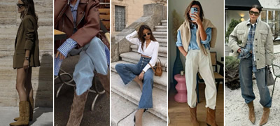 Идеи како да ги комбинирате каубојските чизми за да изгледате стилски (фото)