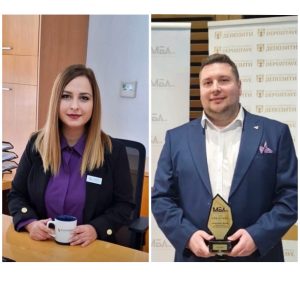 Изабела Митреска и Александар Божиќ најдобри банкарски службеници од Силк Роуд Банка за 2025 година