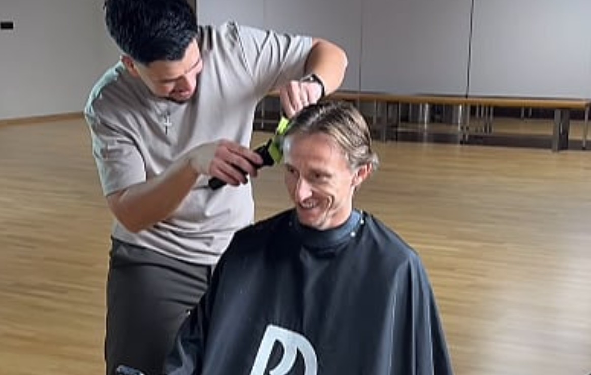 Модриќ во Хрватка го промени и имиџот (ВИДЕО)