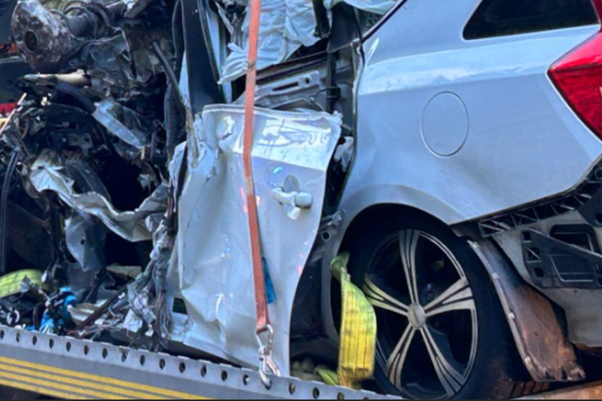 „Мерцедес“ со германски таблички се преврте на патот Кичево – Гостивар: Повредени три лица, меѓу нив и малолетничка