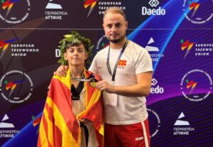 Бронза за Давид Петковски Европското таеквондо првенство за пионери