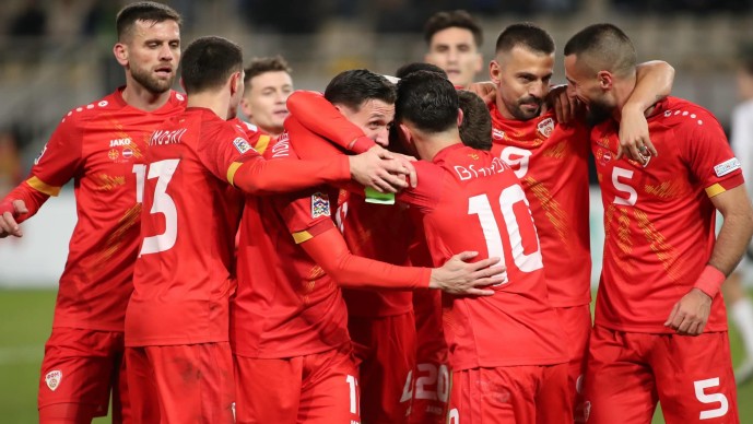 Фудбалерите вечерва пристигнаа во Кардиф (ВИДЕО)