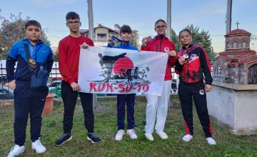 4 медали на КБС “Кун-су-то” Охрид на „Дојран опена 2025“