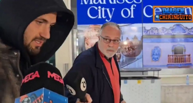 Пусти Столе едвај во такси влезе од шпанските новинари