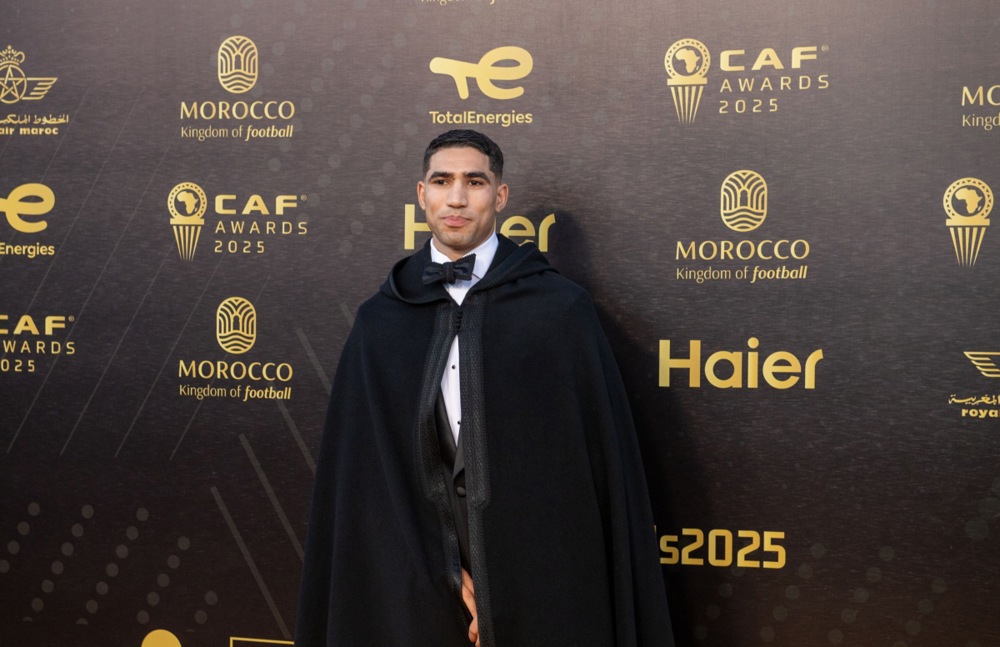 Хакими избран за најдобар фудбалер во Африка за 2025 година!