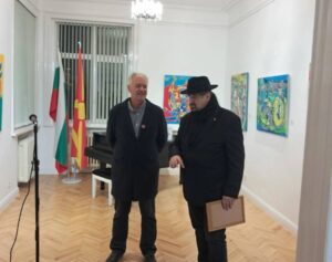 ВО МКИЦ во Софија отворена изложбата „Слики од под планината“ на Сергеј Андреевски