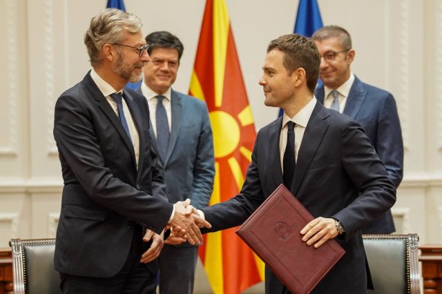 Потпишан договор за отворање претставништво на ЕИБ во Скопје