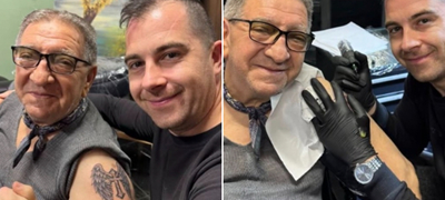 Гоце Тодоровски (74) стави тетоважа – Ангелски крилја по изјавата дека тајна за успешен брак е „да имаш швалерки“