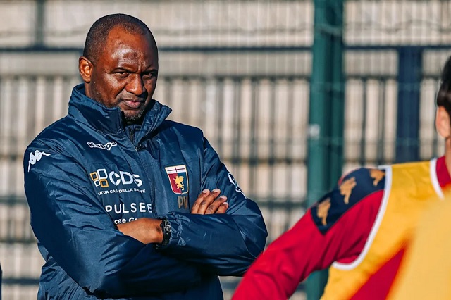 Патрик Виера повеќе не е тренер на Џенова