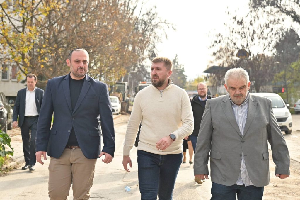 Ѓорѓиевски: По неколку децении, започнуваме со целосна реконструкција на улицата „Фрањо Клуз“ во Аеродром