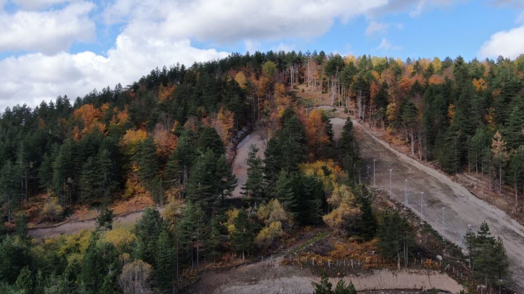 Кожуф добива нова зимска атракција – патека долга 1200 метри