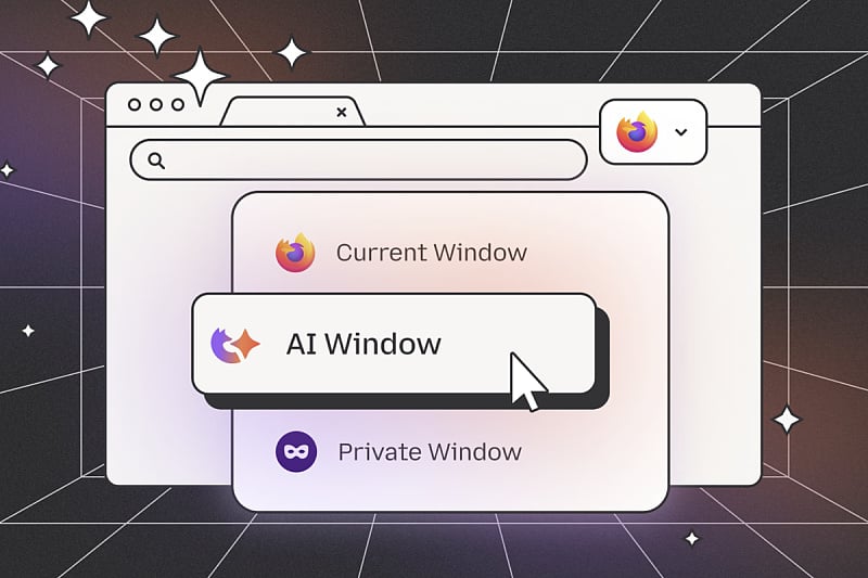 Mozilla додава AI Window во Firefox за разговор со AI асистент