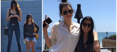 Разликата во висина меѓу Кендал Џенер и Кортни Кардашијан ја збуни јавноста: „Нереално е“