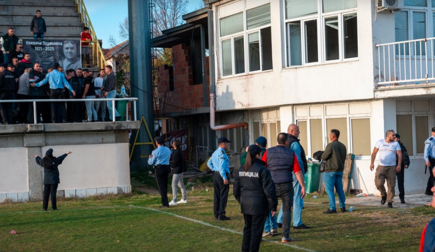 Уапсен е навивачот на Победа што направи инцидент после мечот со Шкендија Арачиново