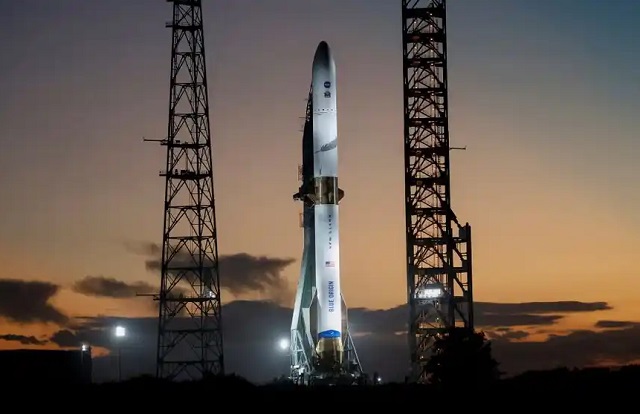 ВИДЕО| Ракетата на „Blue Origin“ лансираше сателити кон Марс