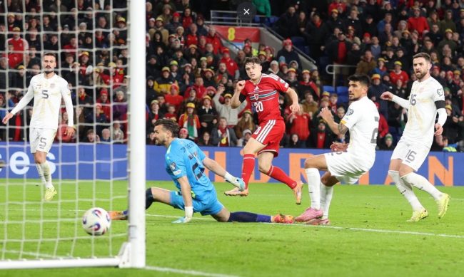 МАКЕДОНИЈА ТЕШКО ПОРАЗЕНА ОД ВЕЛС, ЗА СП 2026 ЌЕ СЕ БОРИ ПРЕКУ ЛИГАТА НА НАЦИИ