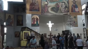 Патријархот на Антиохија ја посетил црквата „Св. Илија“ во Двeила – направил инспекција на реконструкцијата по терористичкиот напад