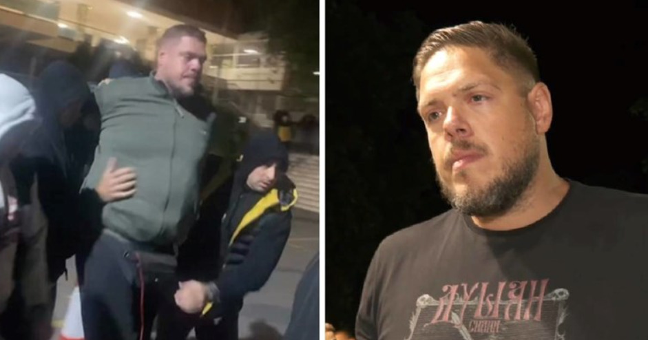 (Видео) Уапсен поранешниот српски кошаркарски репрезентативец и активист Владимир Штимац