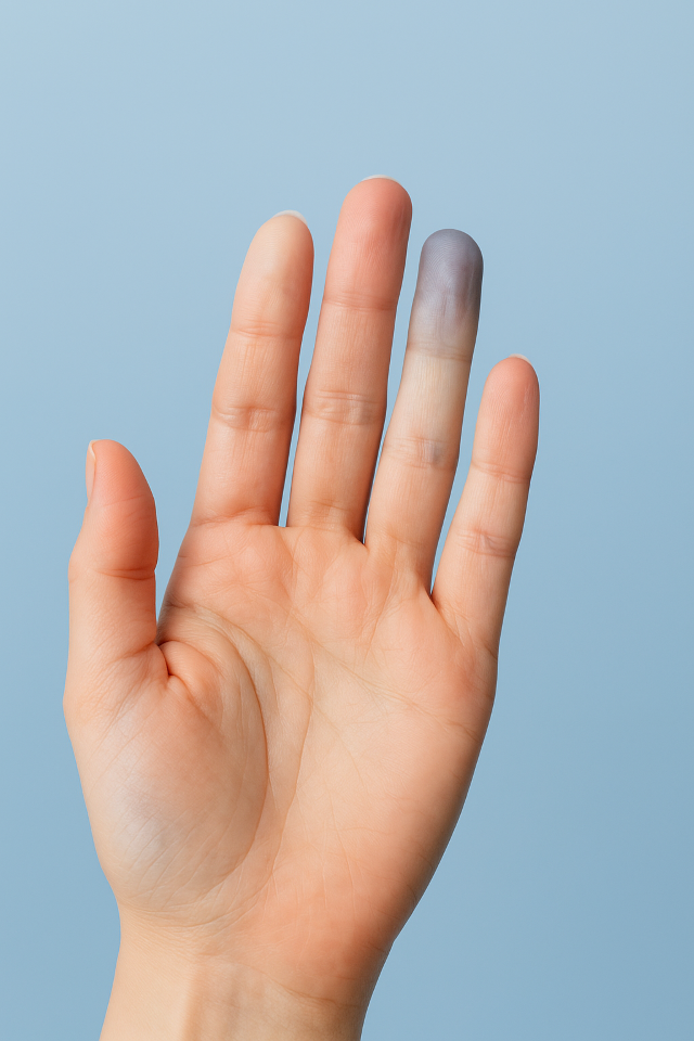 Ако вашите прсти ја менуваат бојата – не игнорирајте ги! Може да биде симптом на сериозно заболување