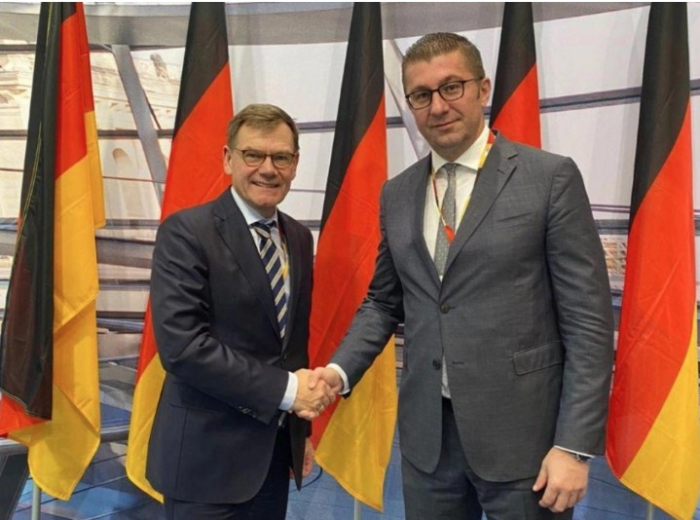 Министерот за надворешни работи на Германија Јохан Вадефул во посета на Скопје