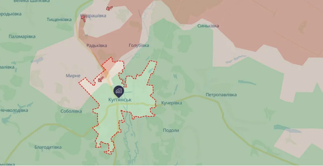 Украина ќе го изгуби клучниот град Купјанск во рок од една недела