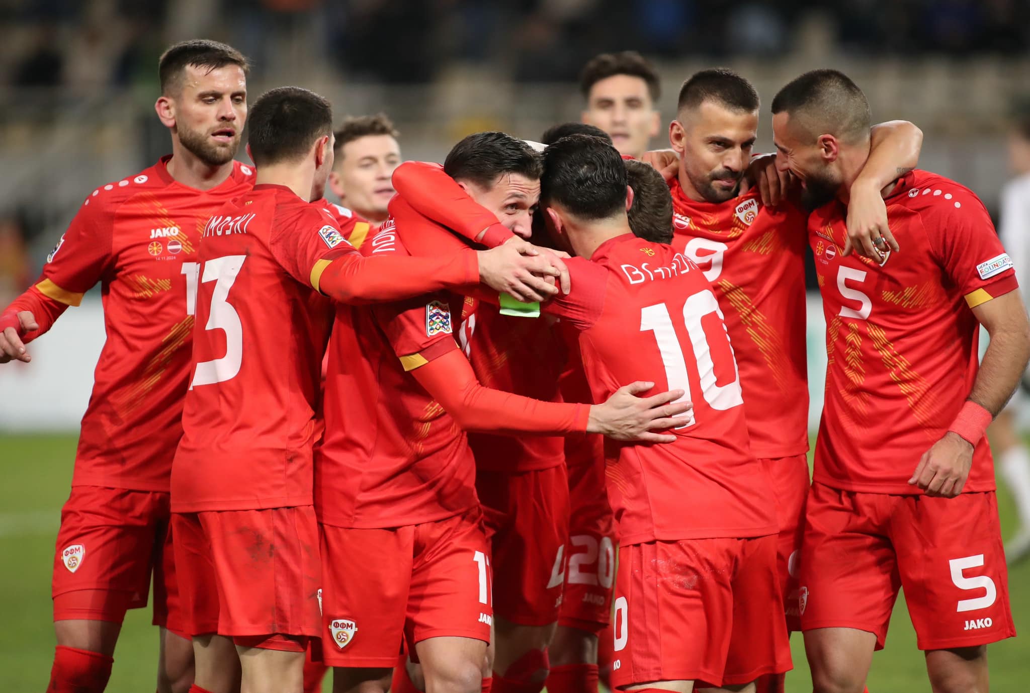 Македонија со перфектен скор ја пречекува Летонија