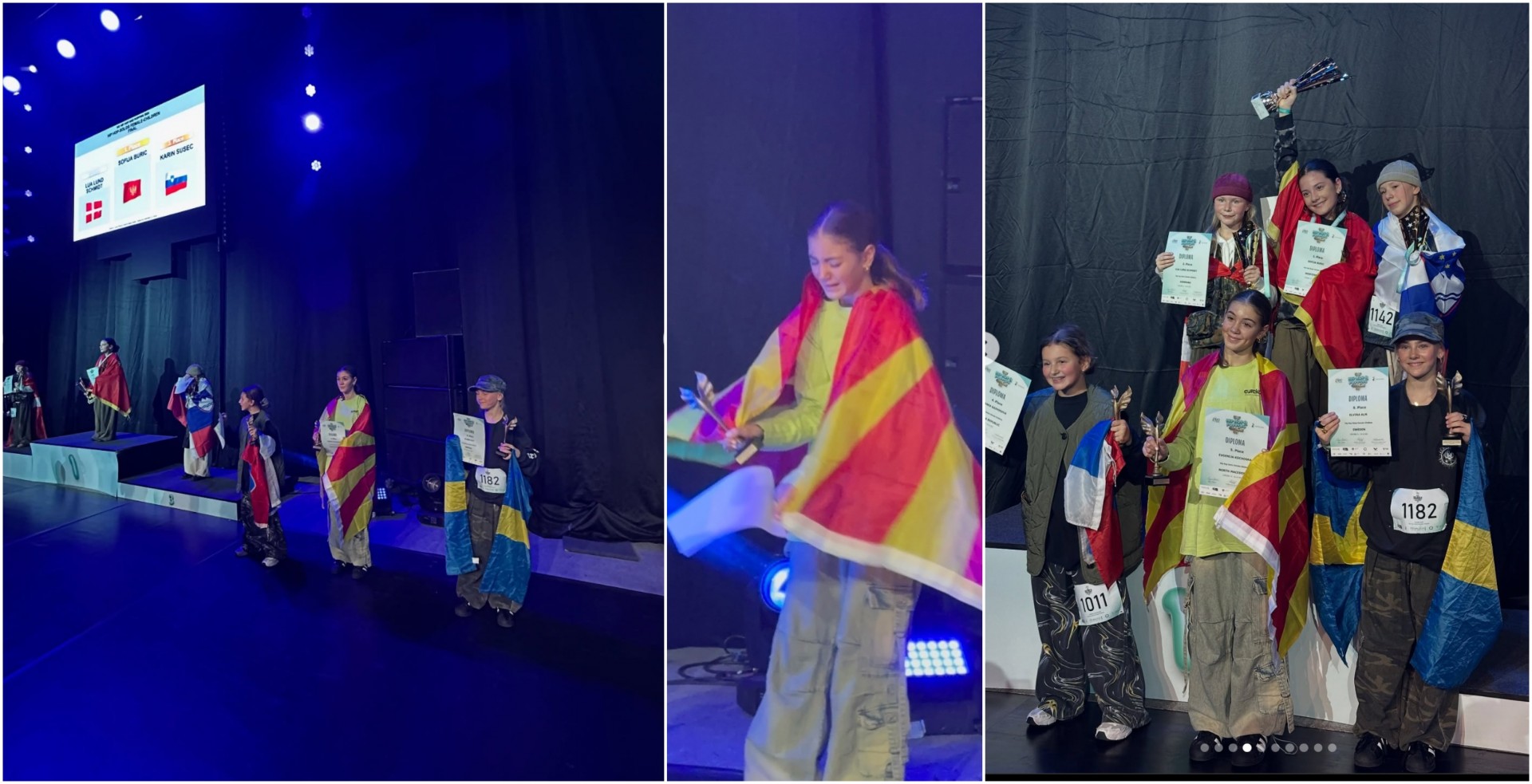 Оваа млада хероина го донесе македонското знаме во топ 5 на Светско првенство во хип хоп