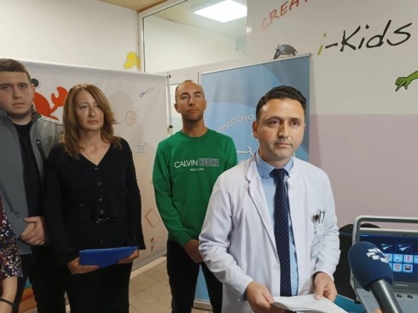 Детската клиника во Скопје доби медицинска опрема вредна околу 2,7 милиони денари