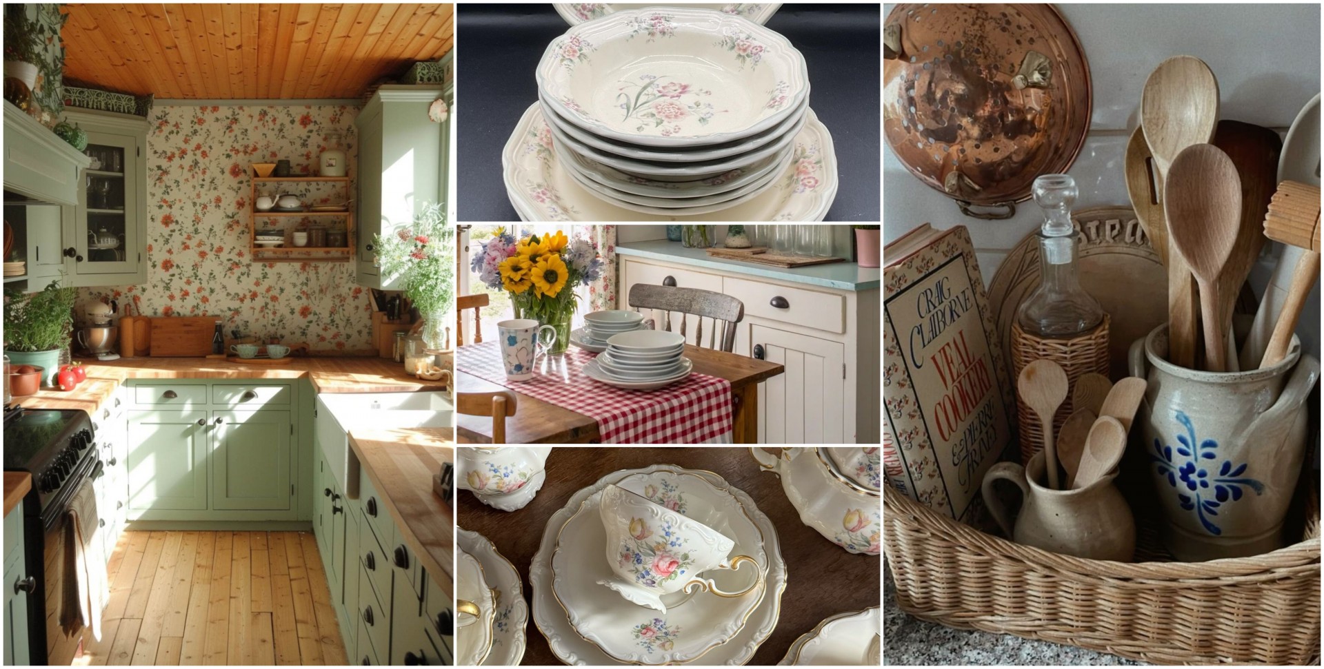 Ретро предмети што сите ги имаме дома, можат да ја трансформираат кујната во шармантна винтиџ оаза