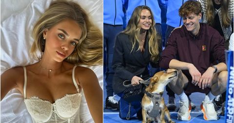 Која е убавицата до Синер – новата љубов која ги украде погледите во Торино