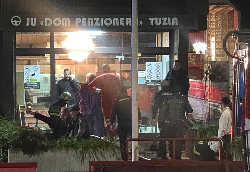 Краток спој на кабел за радио е причината за пожарот во Домот за стари лица во Тузла