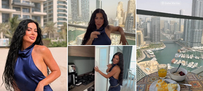 Ана Стојанова се пресели на 1 месец во Дубаи – ја покажа гарсоњерата каде ќе живее, со поглед од 22 кат (фото+видео)