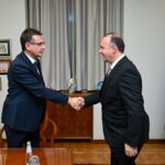 Средба на Гаши со претставници од ДИК, во фокус повторените избори кои треба да се одржат во неколку општини