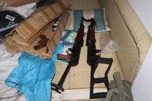 Арсенал оружје и многу друга најдени кај жител на Подмоље