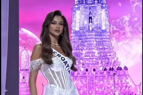 (Видео) За хрватската претставничка на Мис Универзум веќе велат дека е победничка