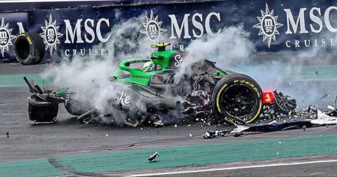 Хорор во Бразил: Сите се чудат како возачот остана неповреден! (ВИДЕО)