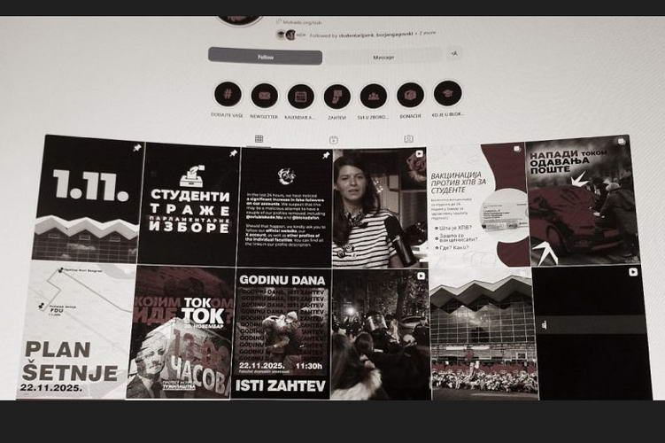 Ботовски напад против студентите во Србија: Стотици илјади лажни профили и масовни пријави