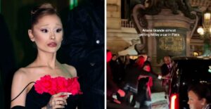 (Видео) Аријана Гранде за малку ќе настрадаше во Париз, обезбедувањето реагираше во последен момент