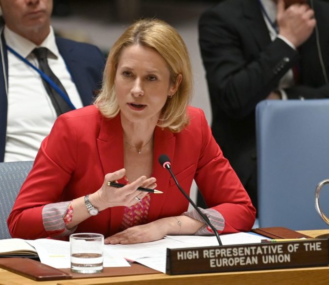 Калас: Нема долготраен и праведен мир во Украина без учество на Украинците и Европејците