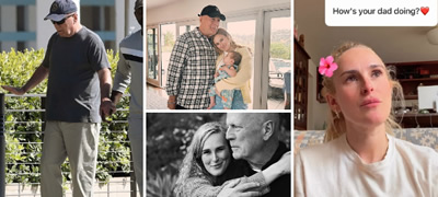 Ќерката на Брус Вилис, кој има деменција: „Татко ми не ме препознава секојпат, но чувствувам дека има љубов“