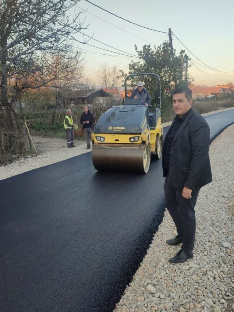 (Фото) Општина Илинден: Асфалтирана улицата „30“ во населба Илинден