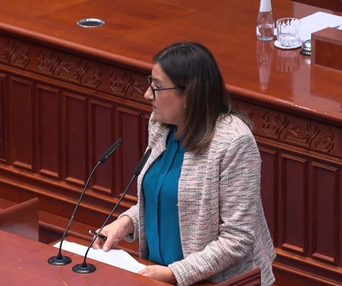 (Видео) Тренчевска до Филков: Вашиот магистерски труд ви беше поважен од реформите во правосудството