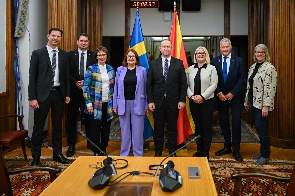 Гаши – Форнавре: Односите меѓу Шведска и Северна Македонија се темелат на заемно разбирање, доверба и почитување