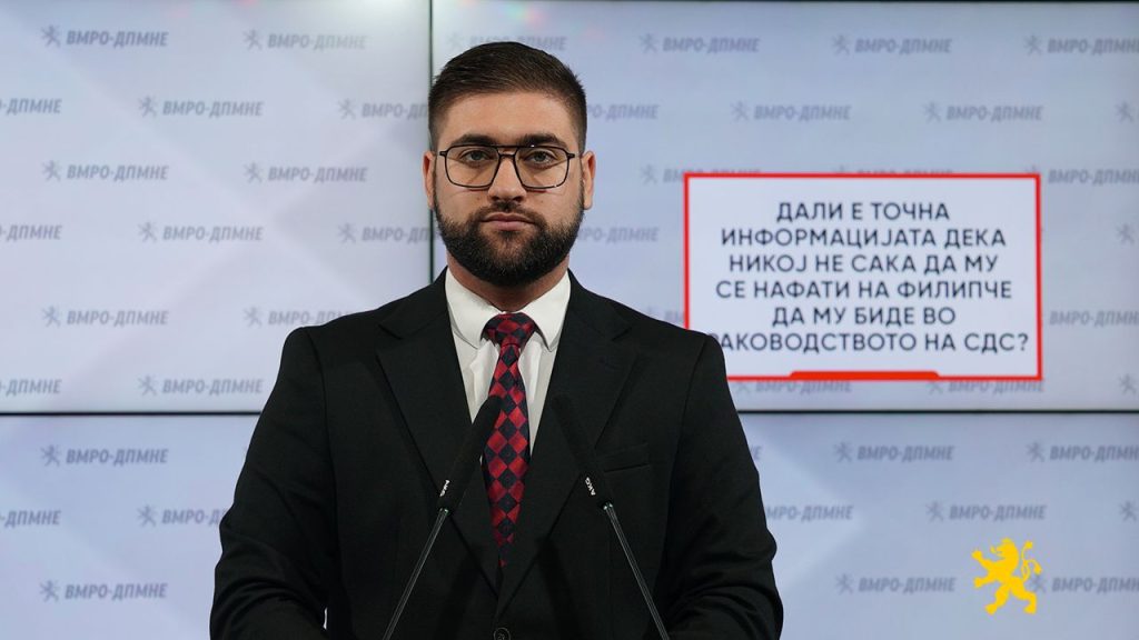 (Видео) Манасиевски: Дали е точна информацијата дека никој не сака да му се нафати на Филипче да му биде во раководството на СДС?