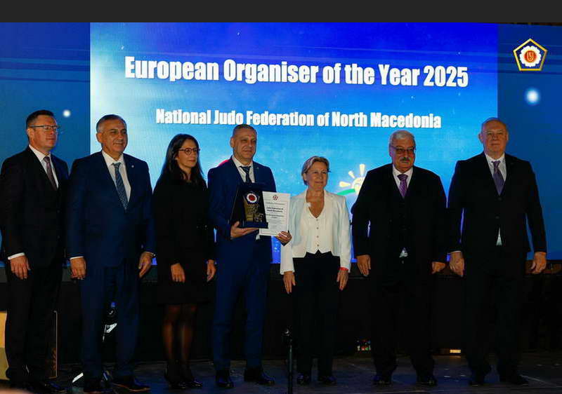 Високи признанија за Македонската џудо федерација од страна на Европската џудо унија