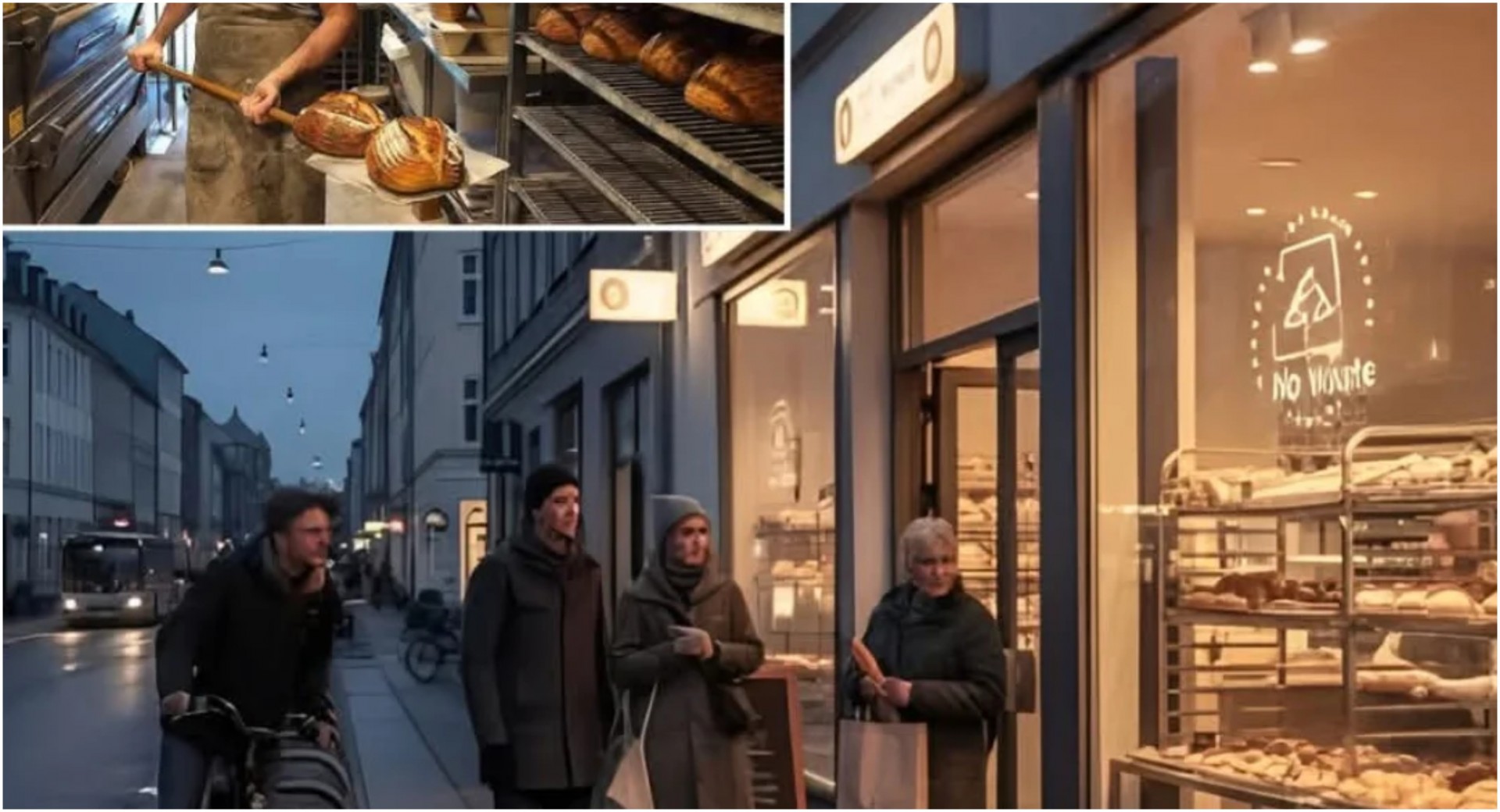 По 20 часот вклучувват аларм и сите непродадени печива ги даваат бесплатно: Лекција од Данска што македонските пекари треба да ја научат